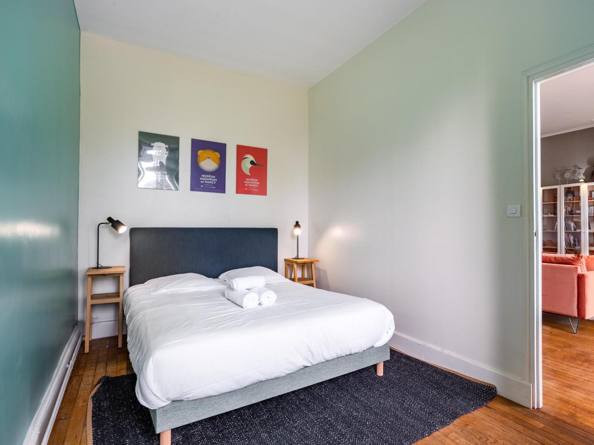 Le Chic D'Adam - A Cote Du Parc De La Pepiniere Apartment Нанси Екстериор снимка