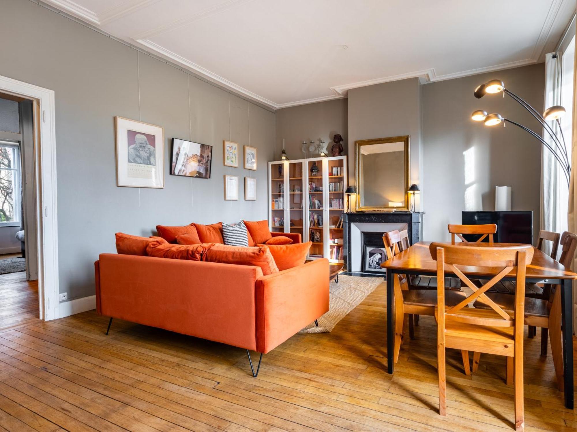 Le Chic D'Adam - A Cote Du Parc De La Pepiniere Apartment Нанси Екстериор снимка