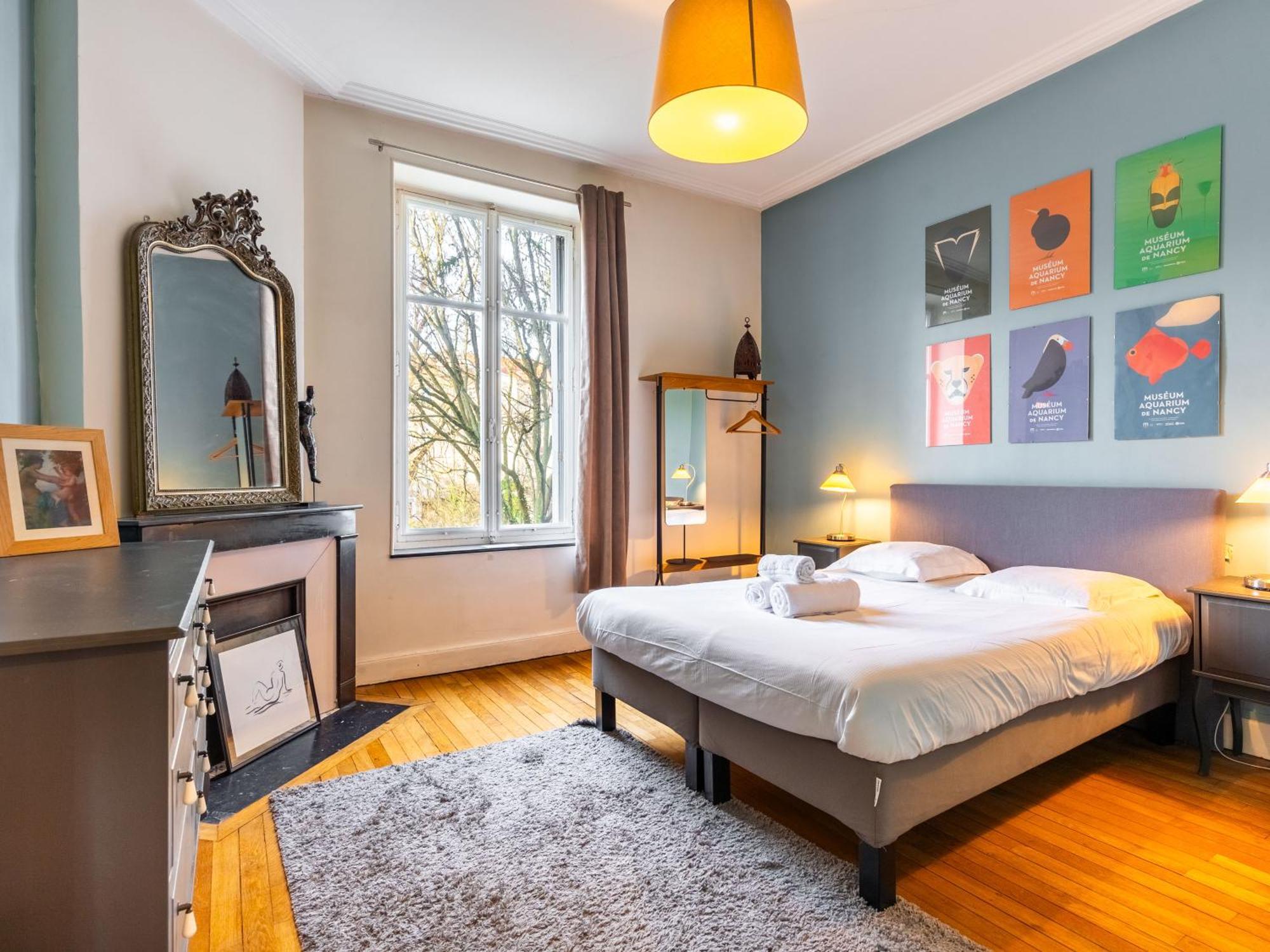 Le Chic D'Adam - A Cote Du Parc De La Pepiniere Apartment Нанси Екстериор снимка