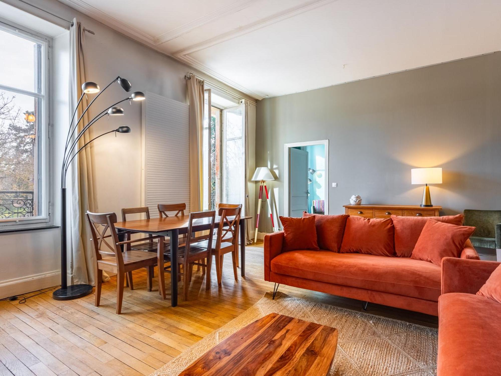 Le Chic D'Adam - A Cote Du Parc De La Pepiniere Apartment Нанси Екстериор снимка